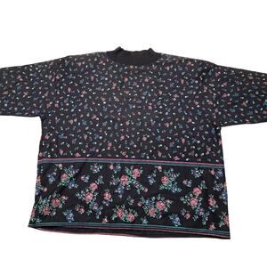 Vintage Bella Mia International Aop Floral T-Shirt Women's Small Retro 90’s USA